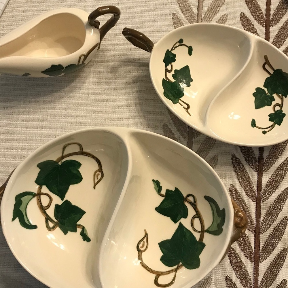 Vintage California Ivy by Metlox Poppytrail Three Piece Set - Picture 4 of 16